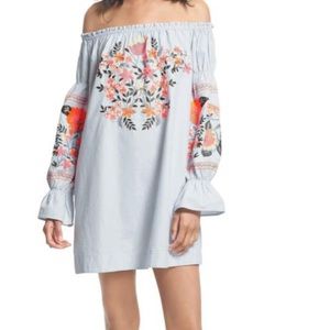 Free People Fluer Du Jour Floral Dress
